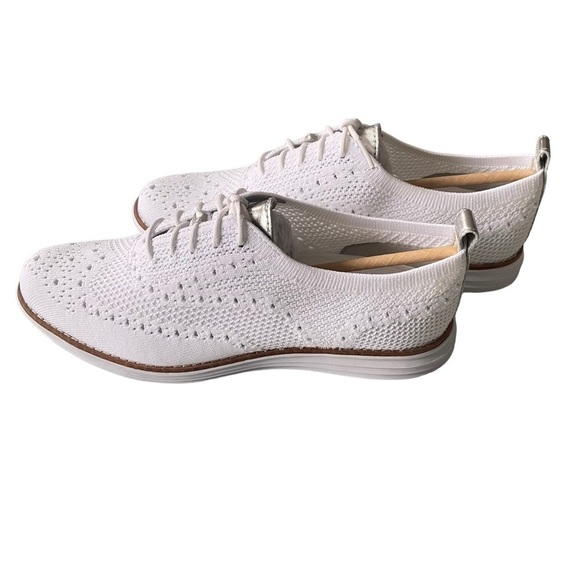 COLE Haan OriginalGrand Stitchlite Wing-Tip Fabric Oxfords - Picture 5 of 10